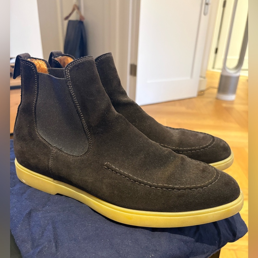 Aurélien Brown Suede Chelsea Boots